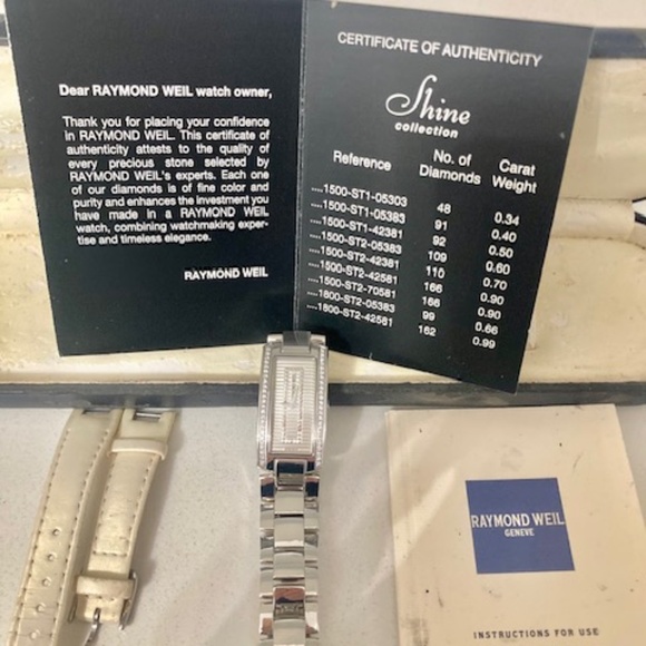 Raymond Weil Shine Diamond Face watch - Picture 2 of 9